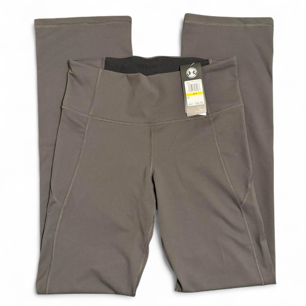 Under Armour Womens Compression 
Tights Workout Pants Gray Size Medium